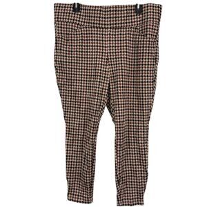 Torrid Studio Pull On Pocket Pixie Ponte Skinny Houndstooth Stretch Pants sz 2X